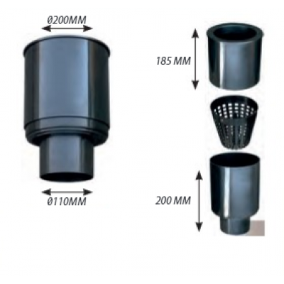 Skimmer Flutuante com Cesto